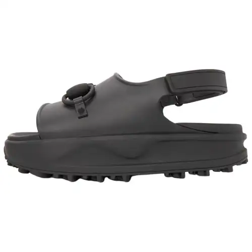 Gucci Horsebit Flatform Sandal 'Black'