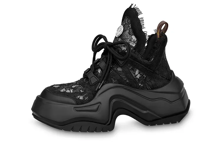 LOUIS VUITTON Archlight 2.0 Platform Sneakers 'Black Lace' Women's