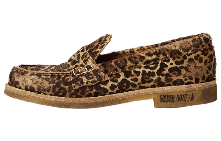 Golden Goose Jerry Leather Loafers Women's Brown