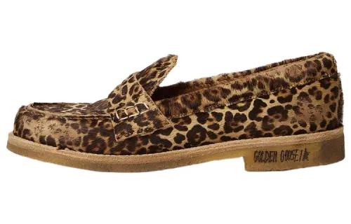 Golden Goose Jerry Leather Loafers Women's Brown
