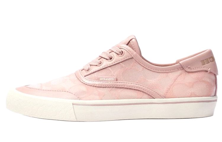 Женские кеды COACH CitySole (розово-белые)