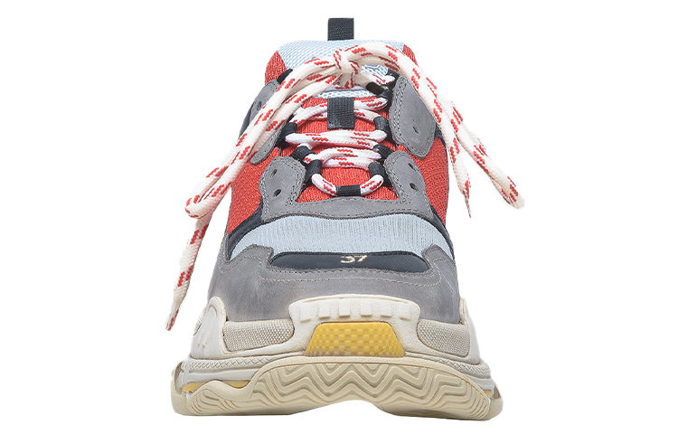 Женские кроссовки Balenciaga Triple S (сине-серые) — фото 2