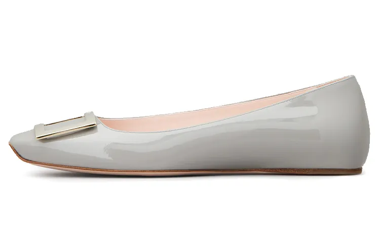 Roger Vivier Trompette Buckle Ballerina Flats Women's