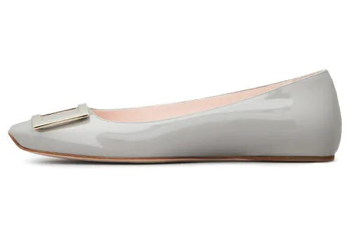 Roger Vivier Trompette Buckle Ballerina Flats Women's