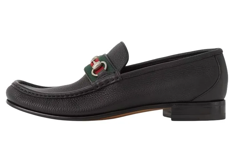 GUCCI Horsebit Loafers Black