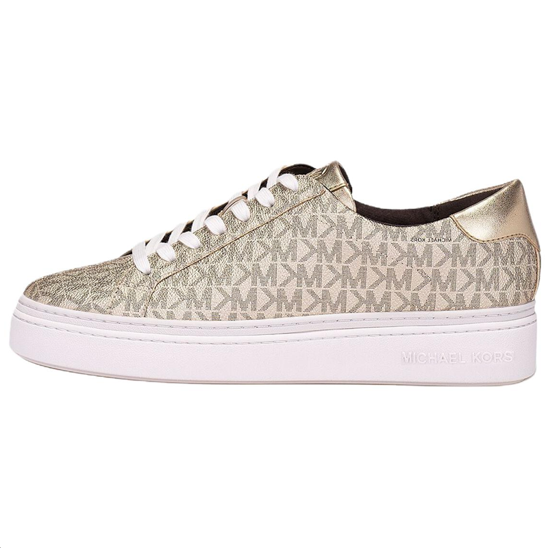 Женские кеды MICHAEL KORS Chapman (золотые)
