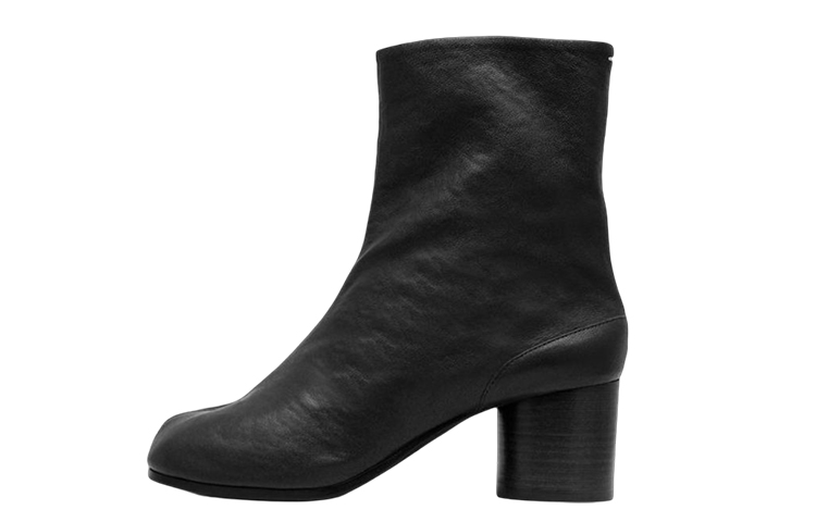 Женские ботинки Maison Margiela Tabi (черные)