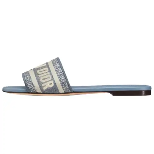 DIOR Dway Slide Slippers Women's Blue