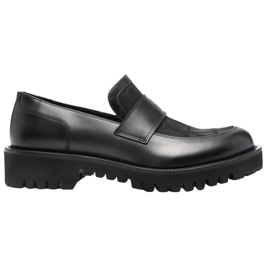Valentino Toile Iconographe Slip On Loafers