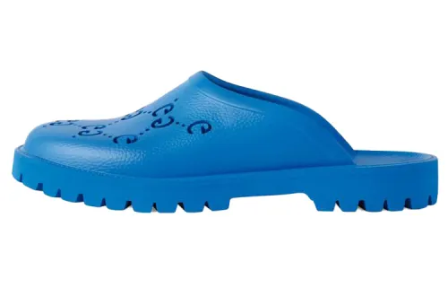 Gucci Slip On Sandal 'Bright Blue'