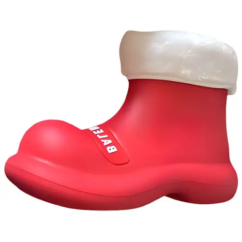 Balenciaga Rain Boots Women's Red