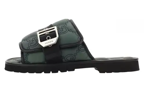 Gucci Gg Slide Sandal 'Green'