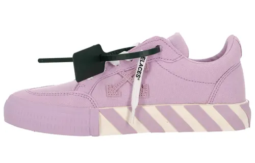 OFF WHITE Vulc Low Canvas Lilac Lilac White Women's FW22