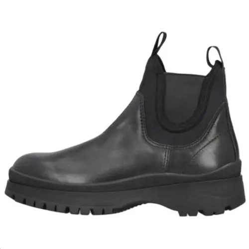 PRADA Short Chelsea Boots Men's Black