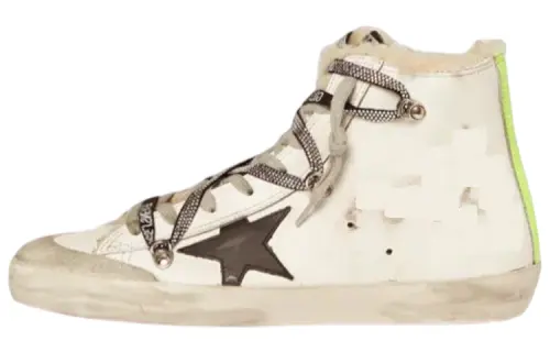Golden Goose Francy Stylish Skateboarding Shoes Women's White