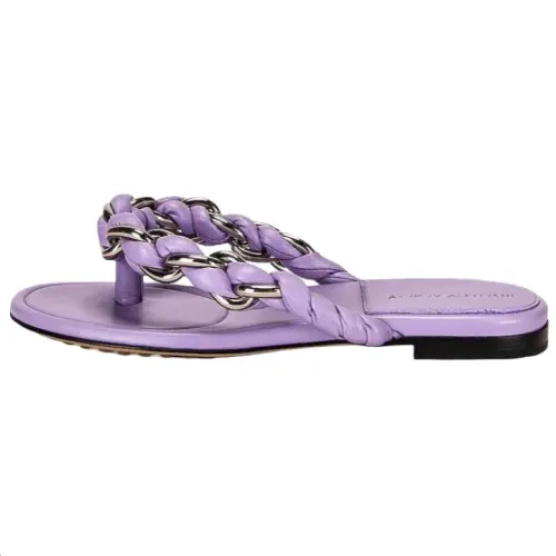 Bottega Veneta Flip Flops Women's Purple