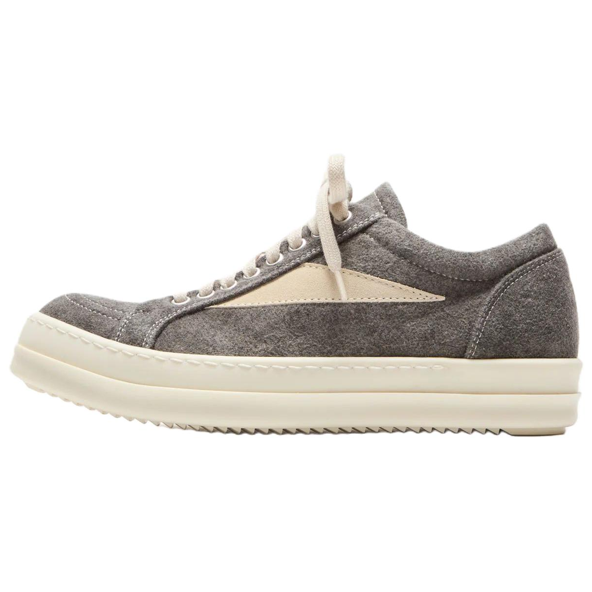 Женские кеды Rick Owens DRKSHDW Porterville (серые)