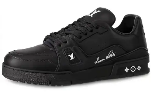 LOUIS VUITTON Lv Trainers 'Black'
