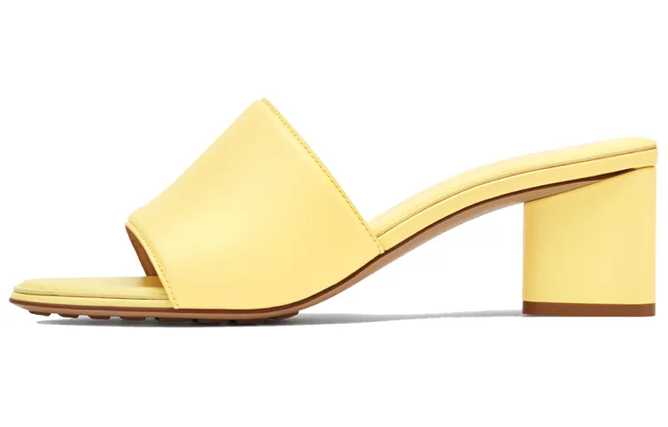 Bottega Veneta The Band Slip On Sandal Yellow Women's