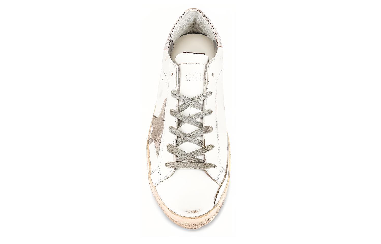 Golden Goose Super-Star Sneakers Silver Women's