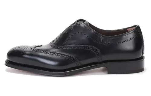 Ferragamo Men's Casual Shoes Men's Low Top Black