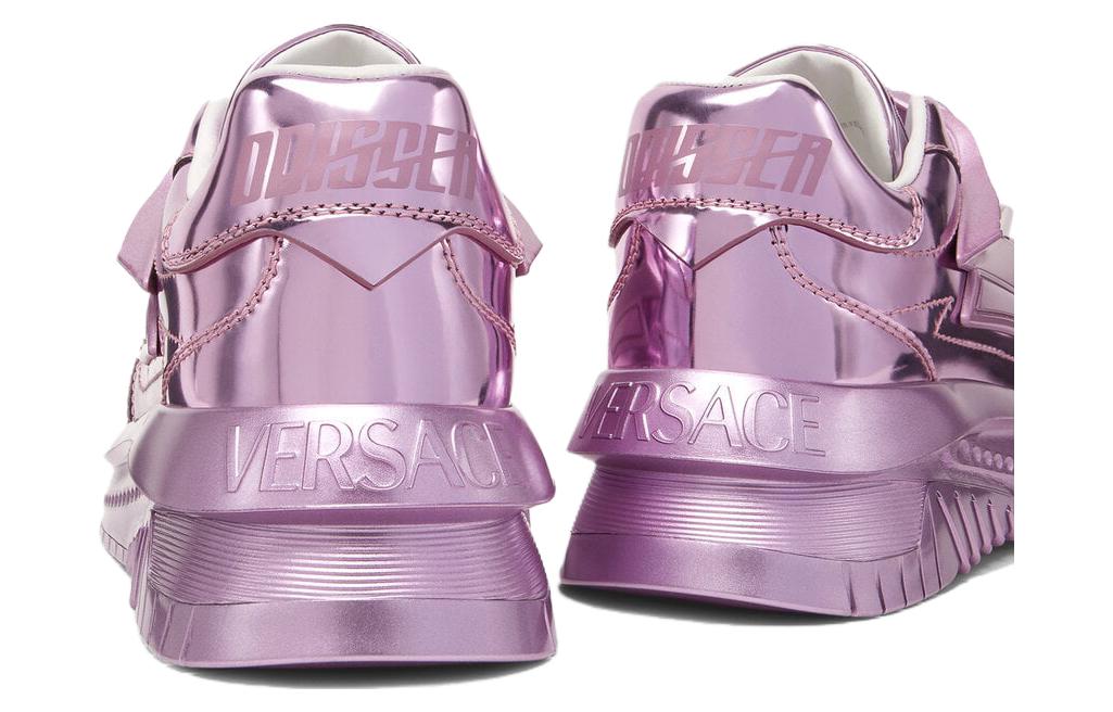 Женские кроссовки Versace Odissea (фиолетовые) — фото 4