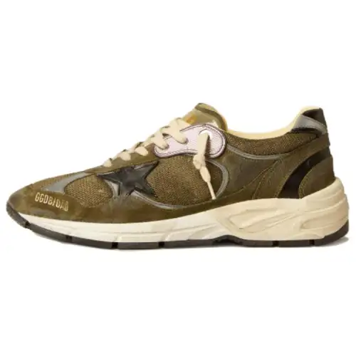 Golden Goose Running Dad Panelled Sneakers