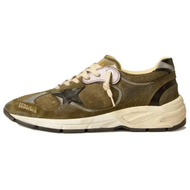 Golden Goose Running Dad Panelled Sneakers