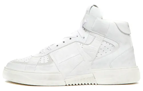 Valentino VL7N High top Stylish Skateboarding Shoes Women's White