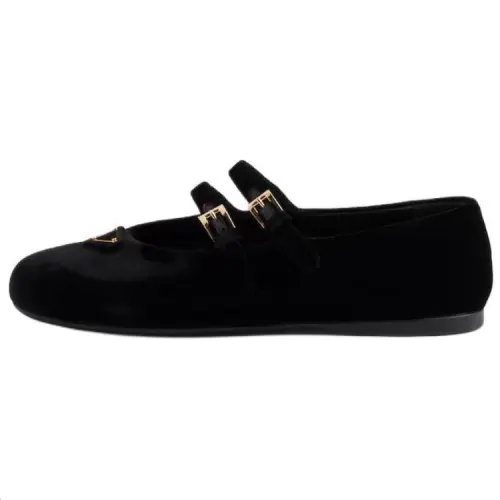 PRADA Flat Casual Shoes Women's Black