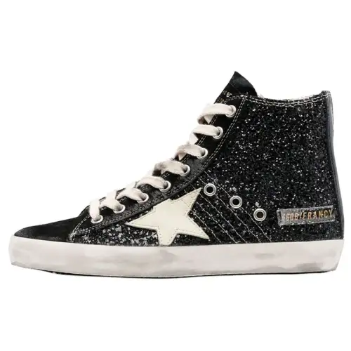 Golden Goose Francy Glitter-detailing Sneakers