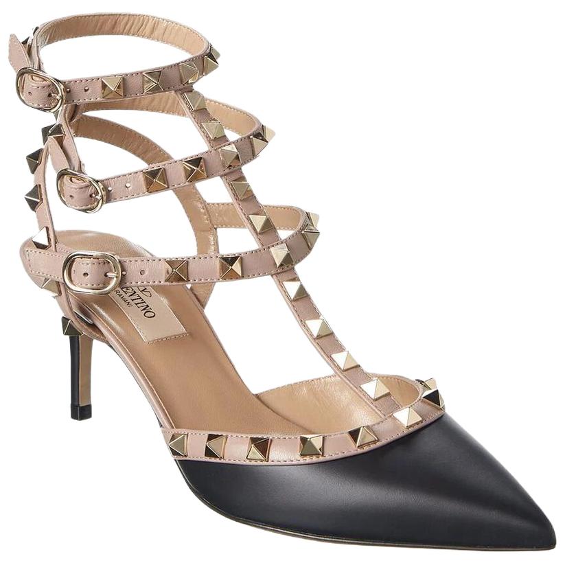 Женские туфли Valentino (черные) — фото 3