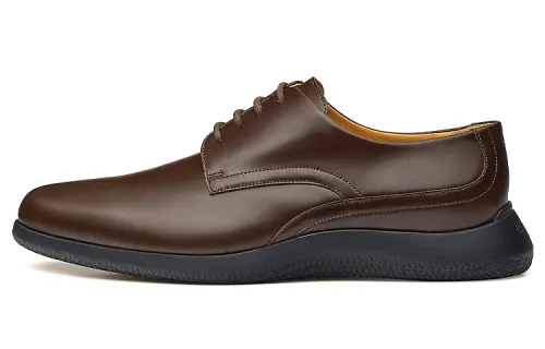 HERMES Dan Casual Shoes Men's Ebony Brown