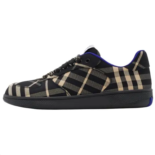 Burberry Terrace Low top Skateboard Shoes Women's Black
