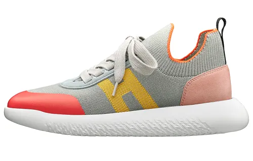 HERMES Crew Sneaker Fabric Low top Casual Shoes Women's Storm Gray