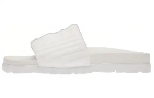 MIU MIU EVA Slide Slippers Women's White