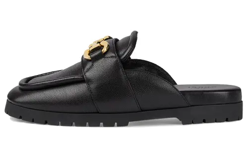 Gucci Wmns Horsebit Mule 'Black' Women's