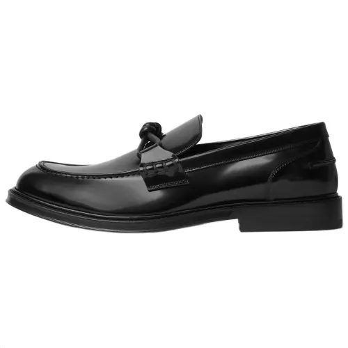 Bottega Veneta Astaire Knot Detailed Loafers