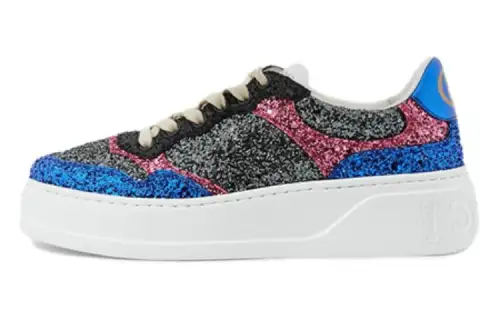 GUCCI Glitter-detailed Low-top Sneakers