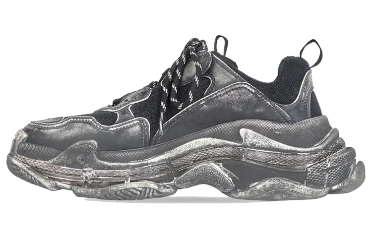 Balenciaga Triple S Faded Black Women's
