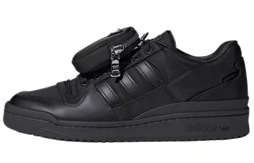PRADA X PRADA Originals Unisex Forum Low Re Nylon Sneakers Black