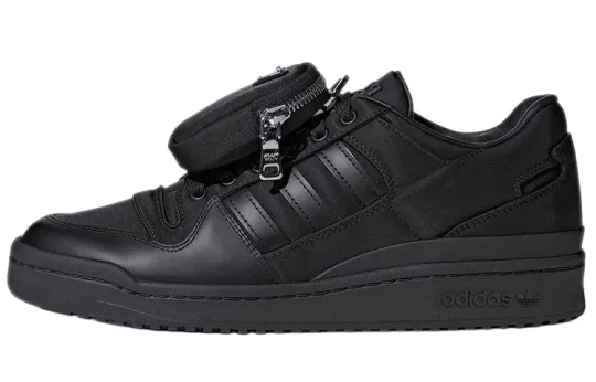 PRADA X PRADA Originals Unisex Forum Low Re Nylon Sneakers Black
