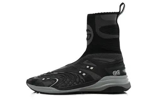 GUCCI Ultrapace R High top Casual Shoes Women's Black