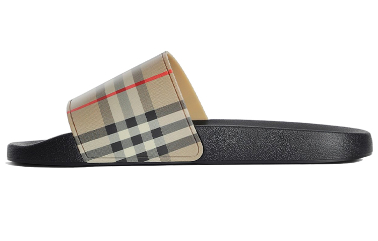 Burberry Vintage Check Slides Archive Beige