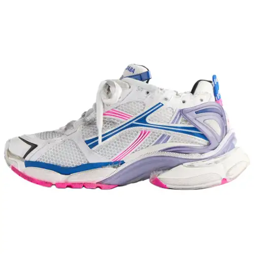 Balenciaga Runner Low top Casual Shoes Women's Light Purple