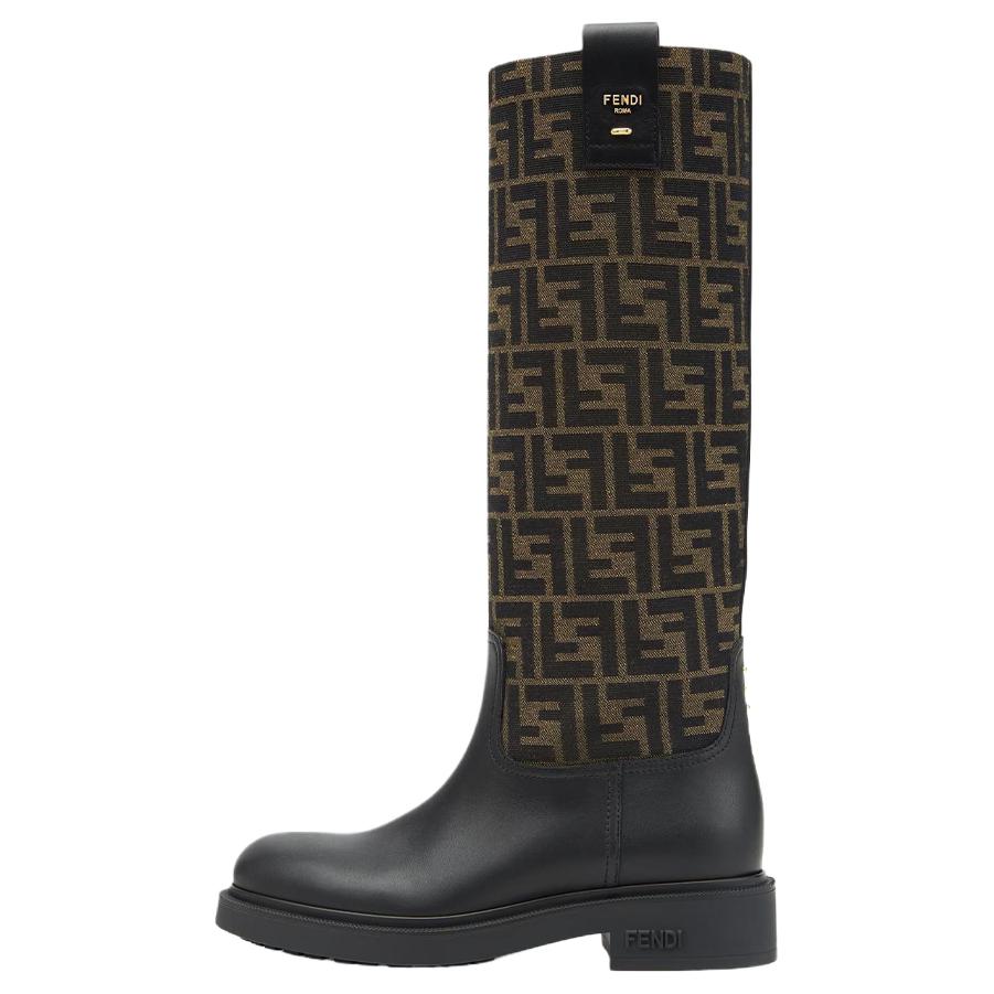 FENDI Filo Panelled Boots Women's