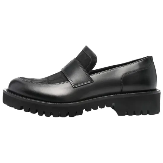 Valentino Toile Iconographe Slip On Loafers