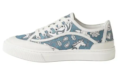 HERMES Get Low top Skateboard Shoes Women's Sky Blue