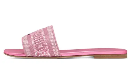DIOR Dway Slide Slippers Women's Pink