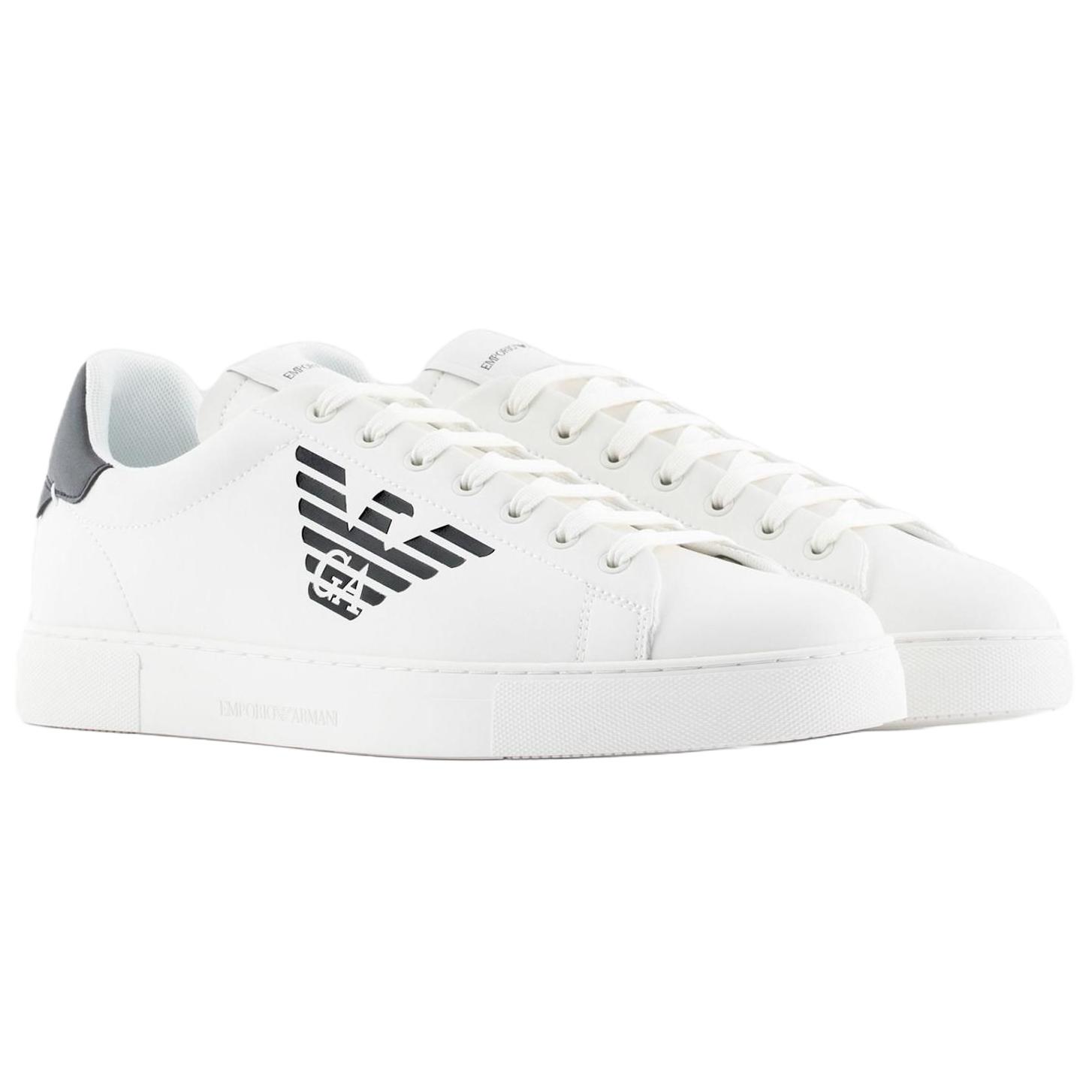 EMPORIO ARMANI Lace-up Logo-print Sneakers